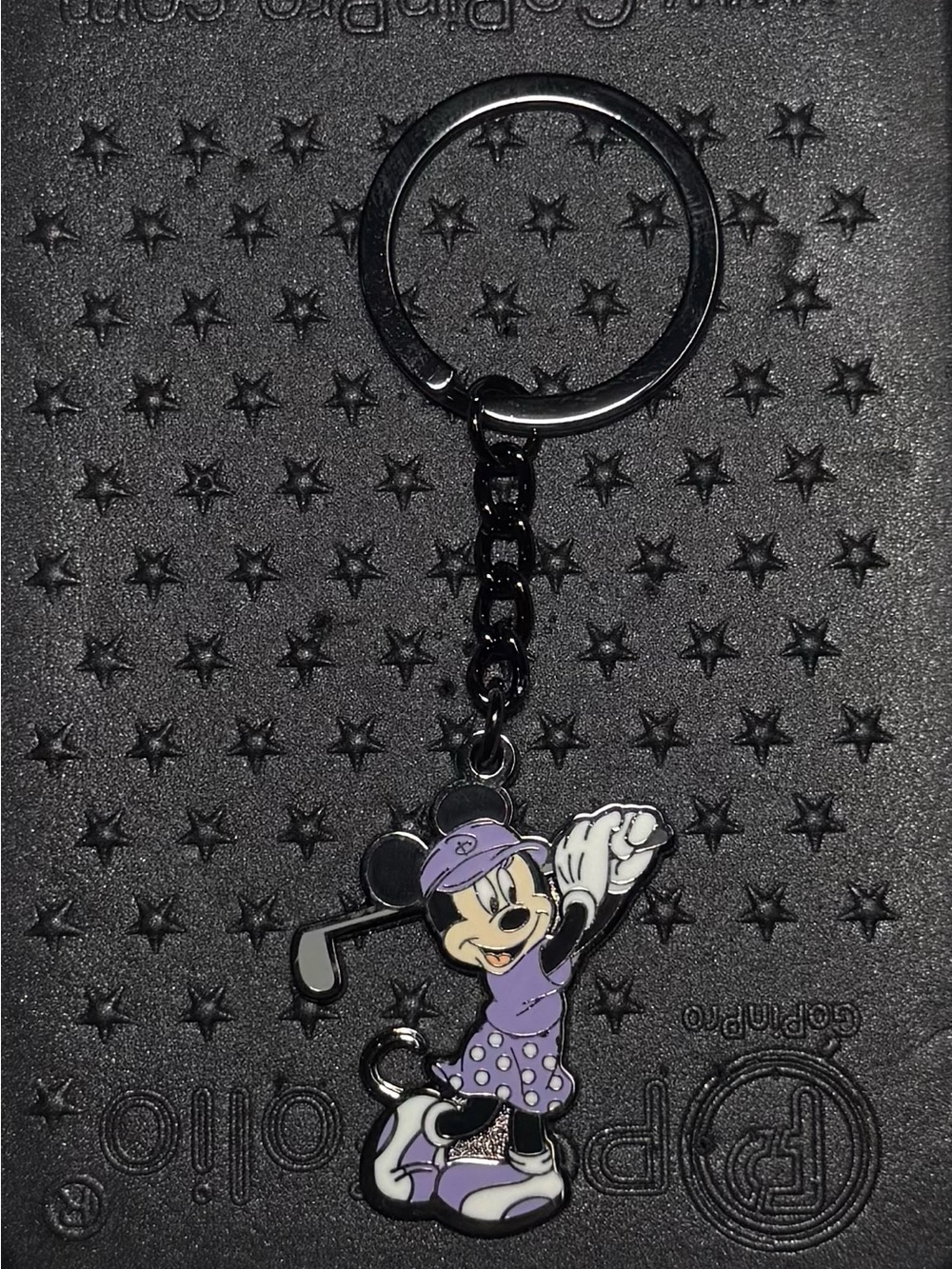 Walt Disney World Golf Minnie Mouse Keychain
